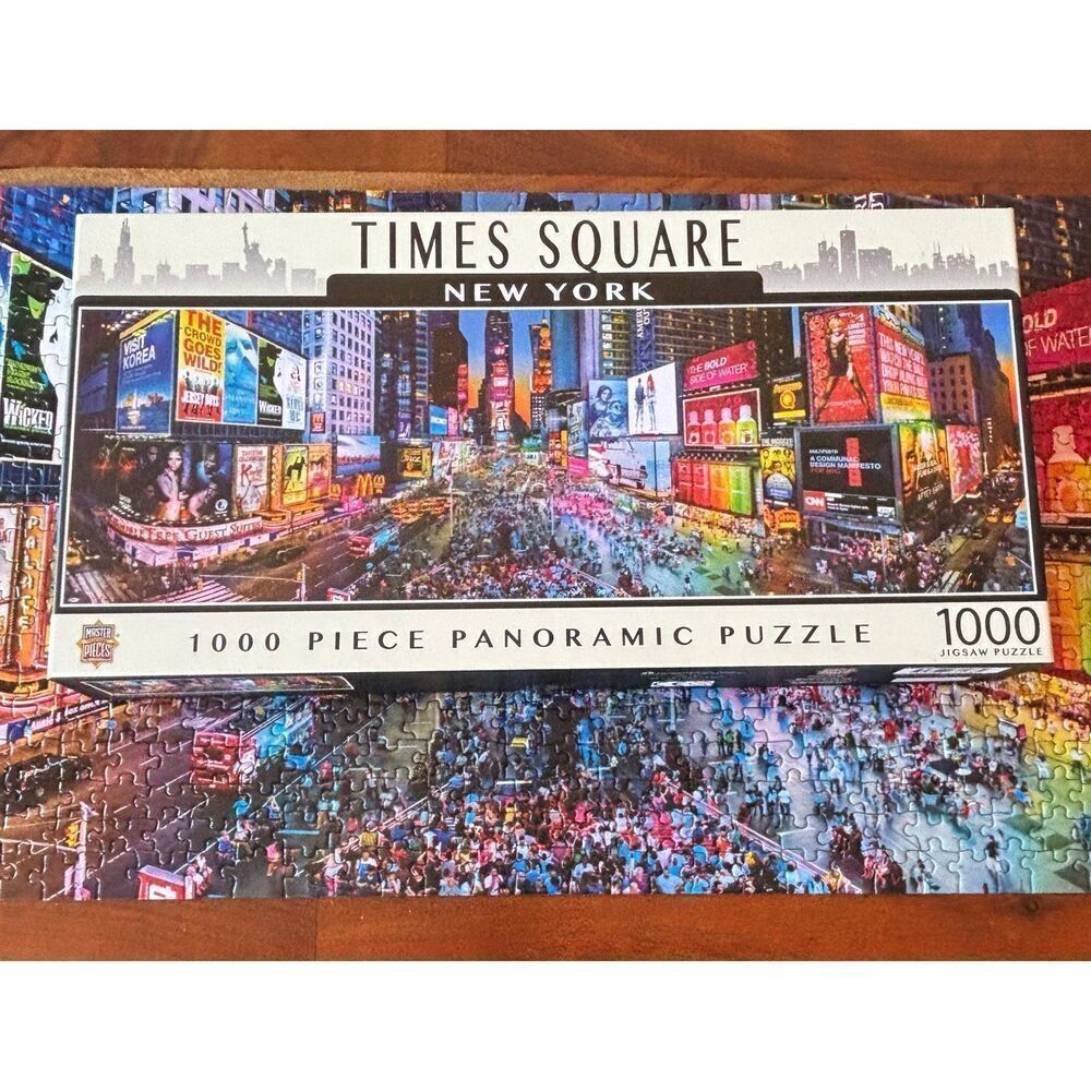 ❤️ New York Time Square Panoramic Puzzle